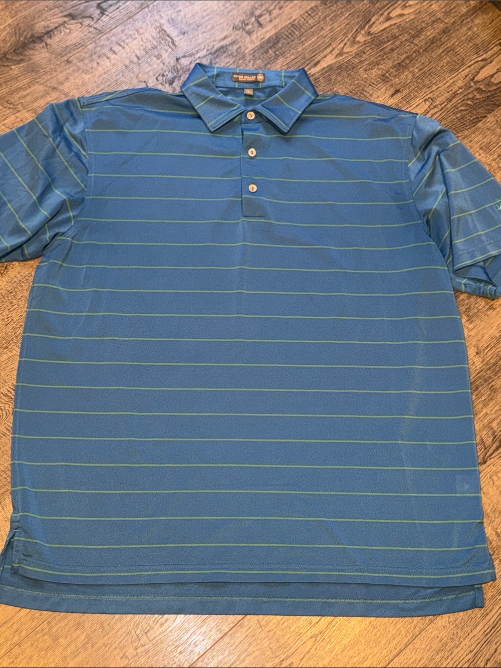 Peter Millar Summer Comfort Size Large Mens Golf Polo Shirt